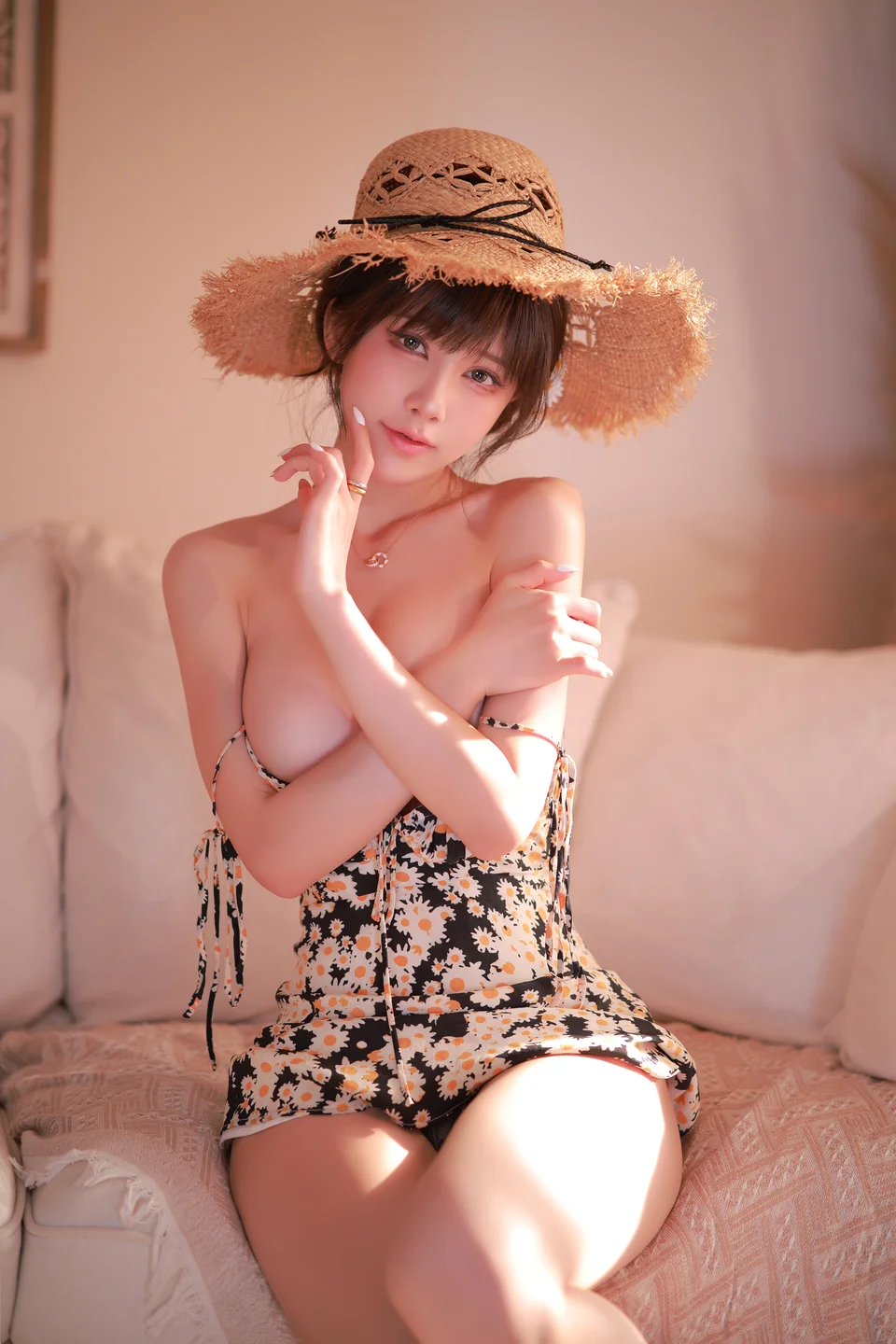 水淼Aqua - summer dress [70P-107MB] tg@simisebaisi 【丝足阁】052.webp